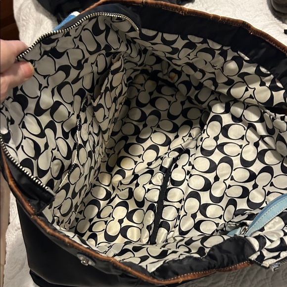 Coach Black and Blue Tote Bag - Picture 4 of 4